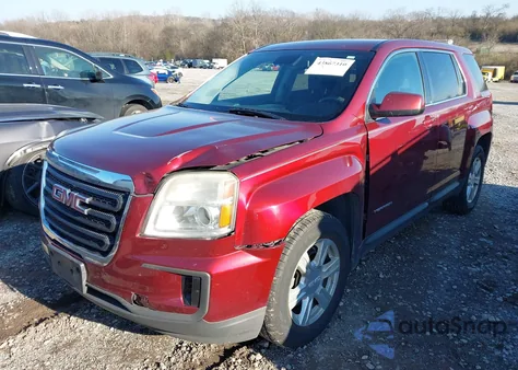 2016 GMC Terrain Sle-1 из США, поврежденный, VIN 2GKALMEK2G6269264